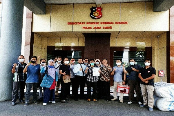 DPC Serikat Pekerja INDOSAT Jatim Laporkan Direksi PT. INDOSAT Diduga Melakukan Tindak Pidana UNION BUSTING