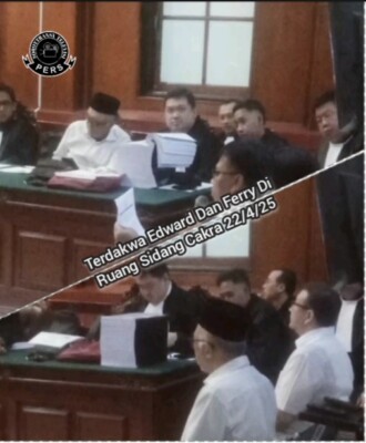 Kesaksian Wahyono Direktur PT CPI Dinilai Tidak Konsisten, Terdakwa Edward Bantah Kuasai Dana Penjualan Kondotel