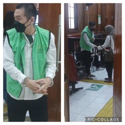 Wang Antony Pelaku Judi Online Disidangkan Secara Patas Di Pengadilan Negeri Surabaya