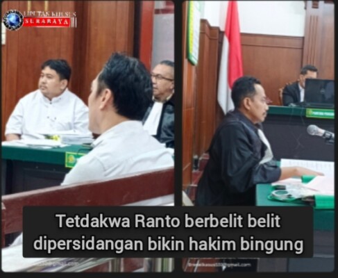 Kehadiran Saksi Korban Salim Dipersidangan Tetdakwa Ranto Dicecar Pertanyaan Tak Berkutik