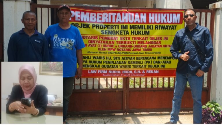 Notaris Ariyani SH Diduga Diberhentikan Dari Jabatannya Karena Terbukti Bersalah Melakukan Pelanggaran Terhadap Kewajiban Dan Larangan Jabatan